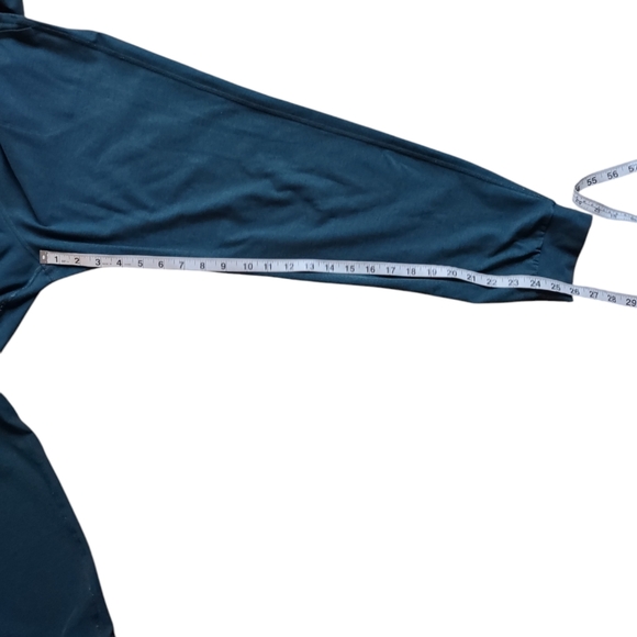 Beyond Yoga Beyond the Bump Spacedye Midi Joggers Midnight Green Heather - Picture 14 of 15